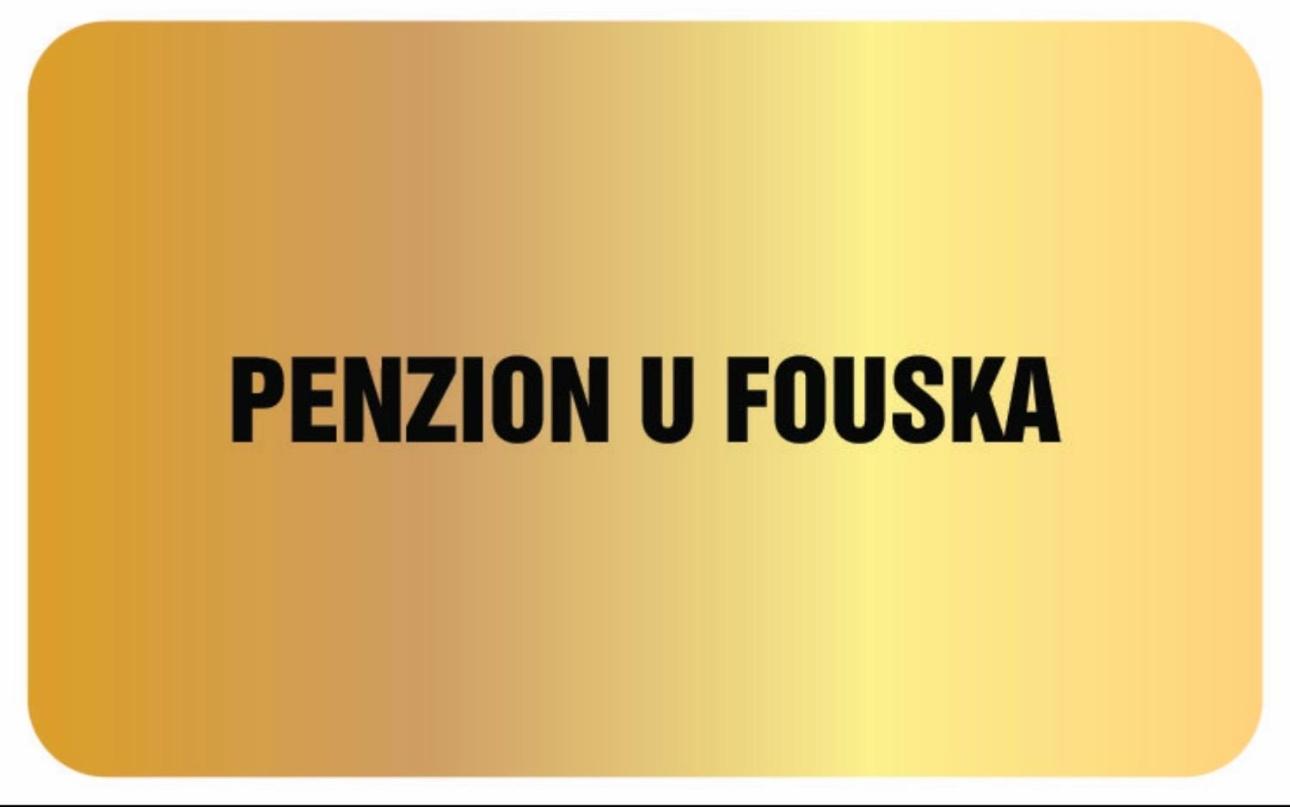 Penzion U Fouska Chodov  المظهر الخارجي الصورة